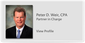 Peter D. Weir, Partner in Charge
